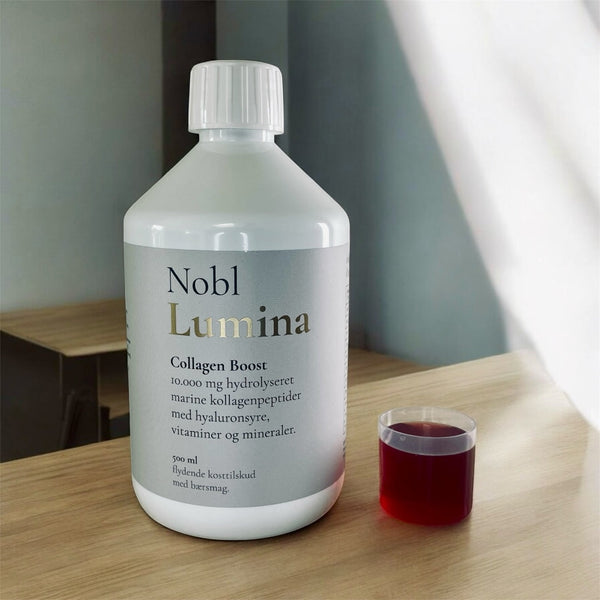 Derfor indeholder Nobl Lumina 10 000 mg marint kollagen – og hvad det betyder for din hud